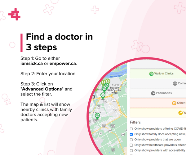 Find a Doctor in 3 Steps